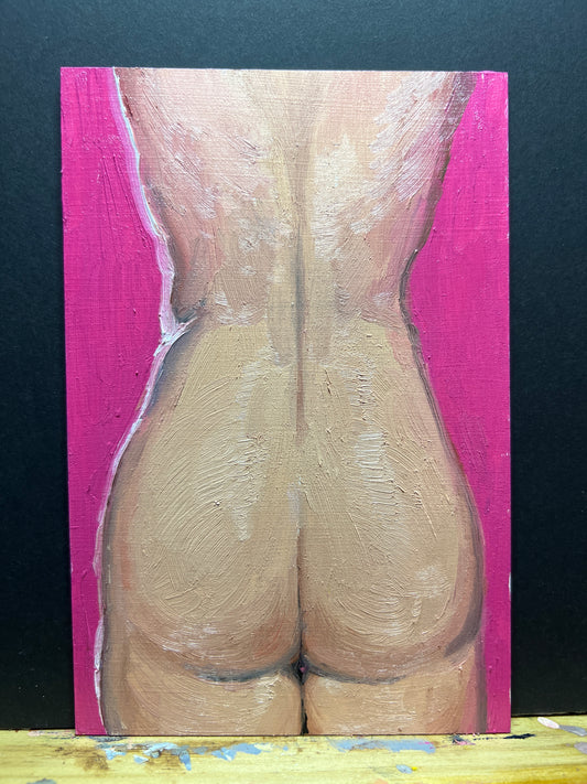 Oil Painting - Back Study